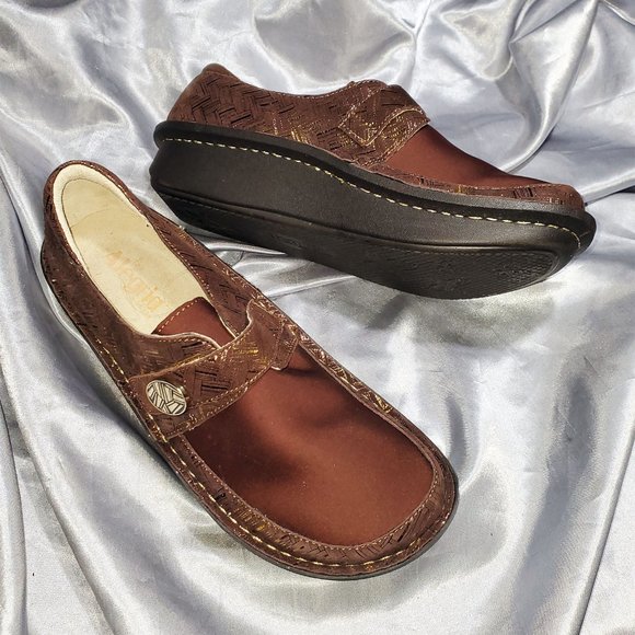 Alegria Shoes - ALEGRIA Dream Fit brown DEN 589W shoes 39 9